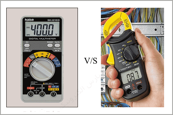 تفاوت-مولتی-متر-با-کلمپ-متر- difference between multimeter with clamp meter