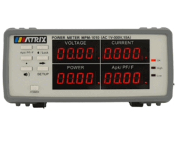 وات متر پاور مترMatrix-MPM-1010-power-meter